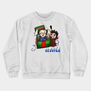 Christmas surprise (light version no blink lights) Crewneck Sweatshirt